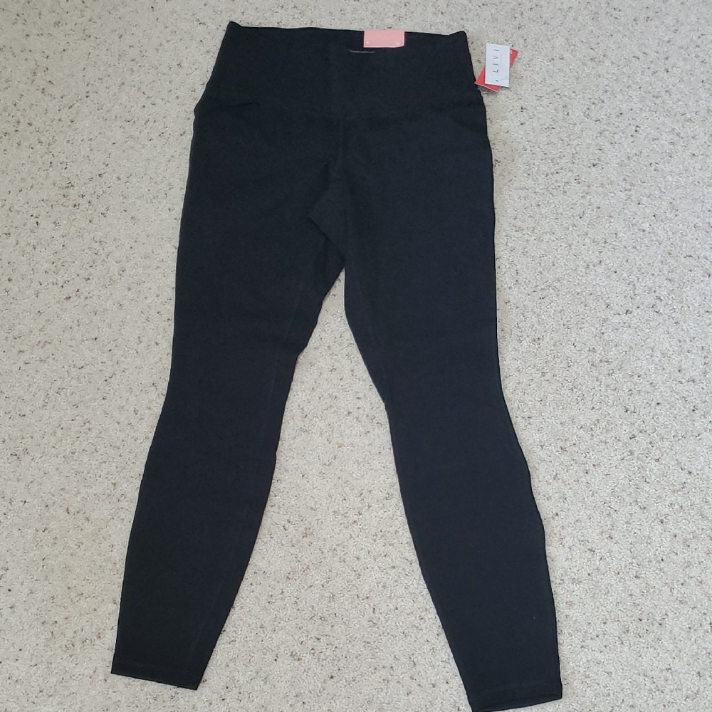 Black Mid-Waist Leggings